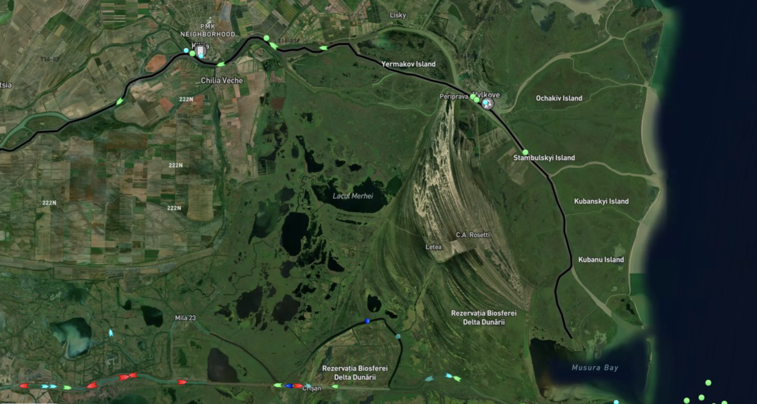 Ukraine restarts shipping through Bystre canal connecting Danube to Black Sea